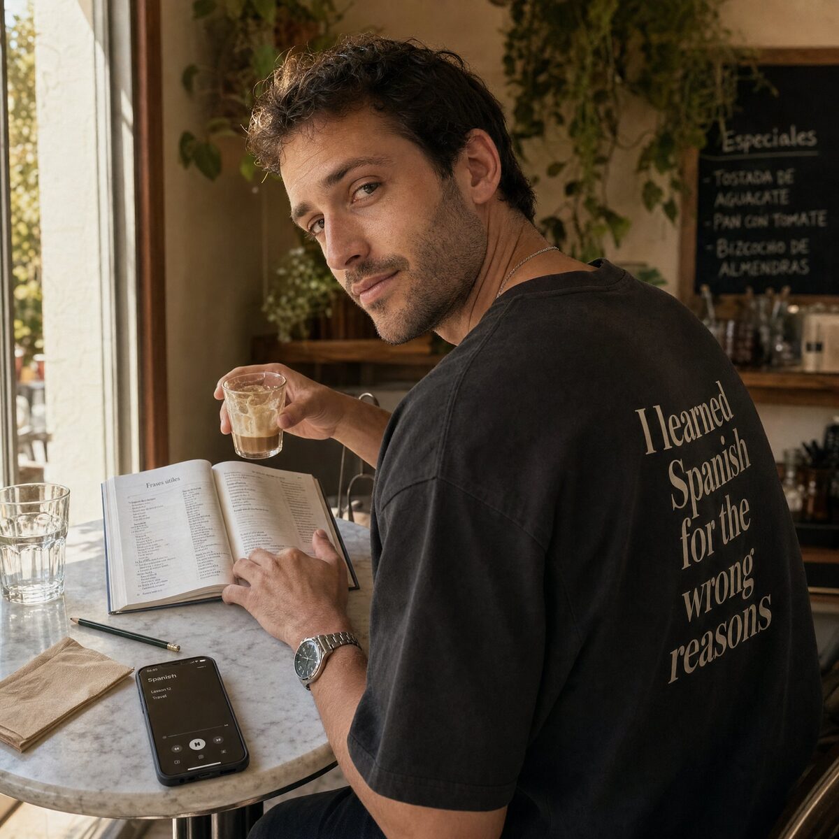 I learned Spanish for the wrong reasons tee